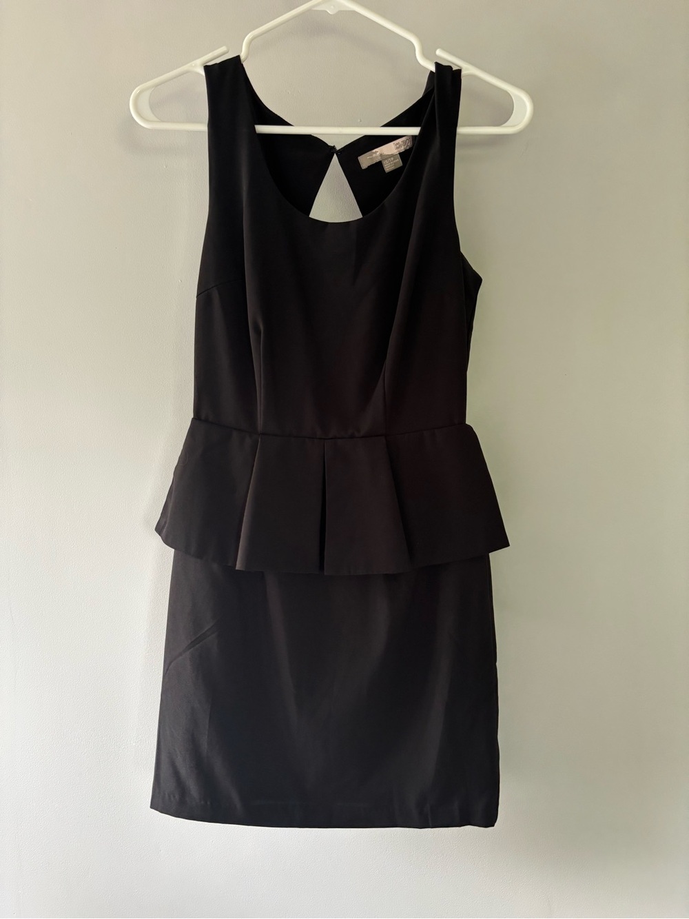 Forever 21 Black Peplum Dress